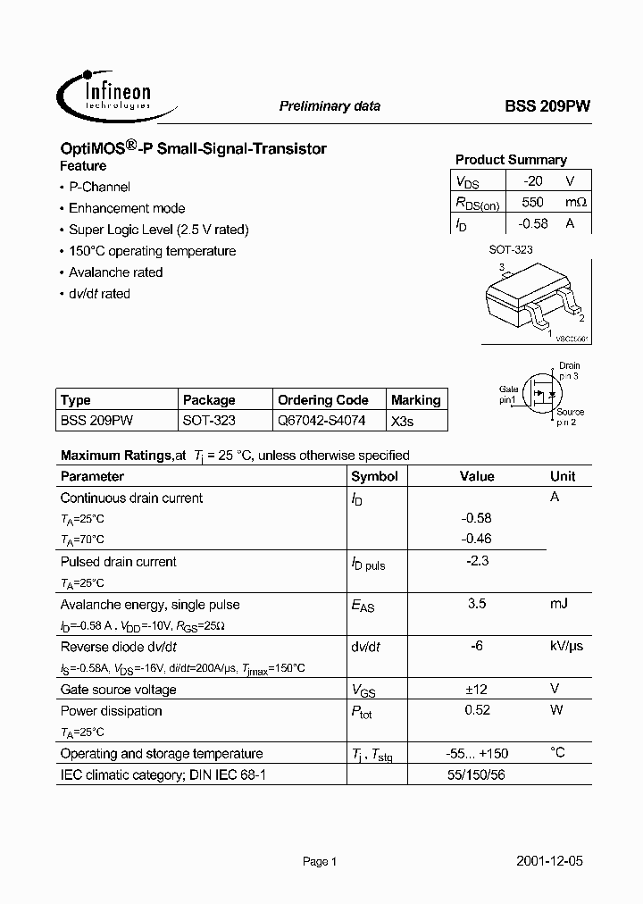 BSS209PW_714033.PDF Datasheet