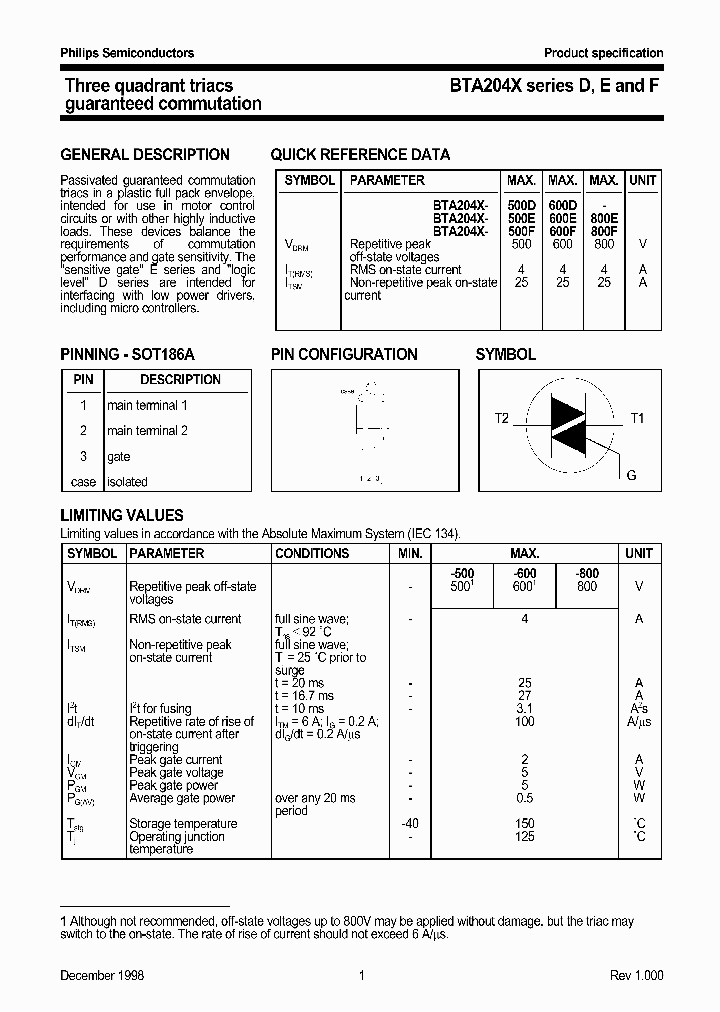 BTA204X-500D_220833.PDF Datasheet