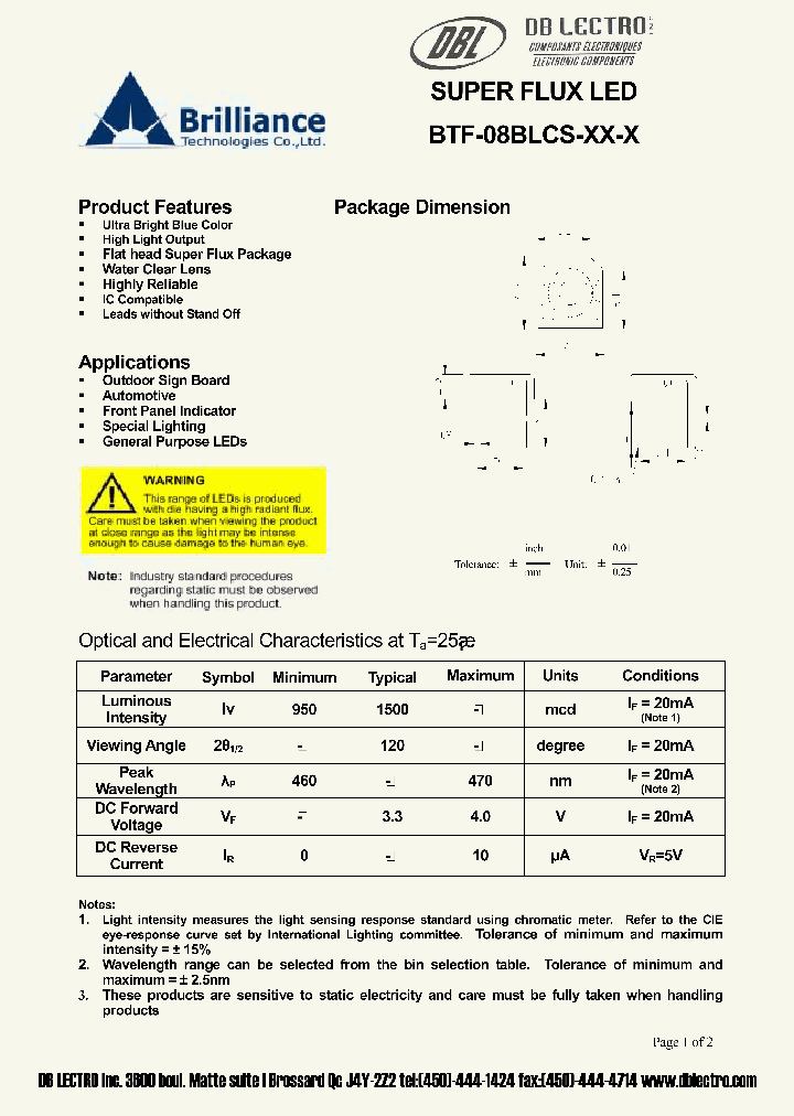 BTF-08BLCS-B5-Q_612787.PDF Datasheet