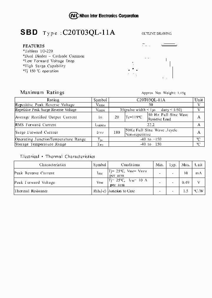 C20T03QL-11A_781089.PDF Datasheet