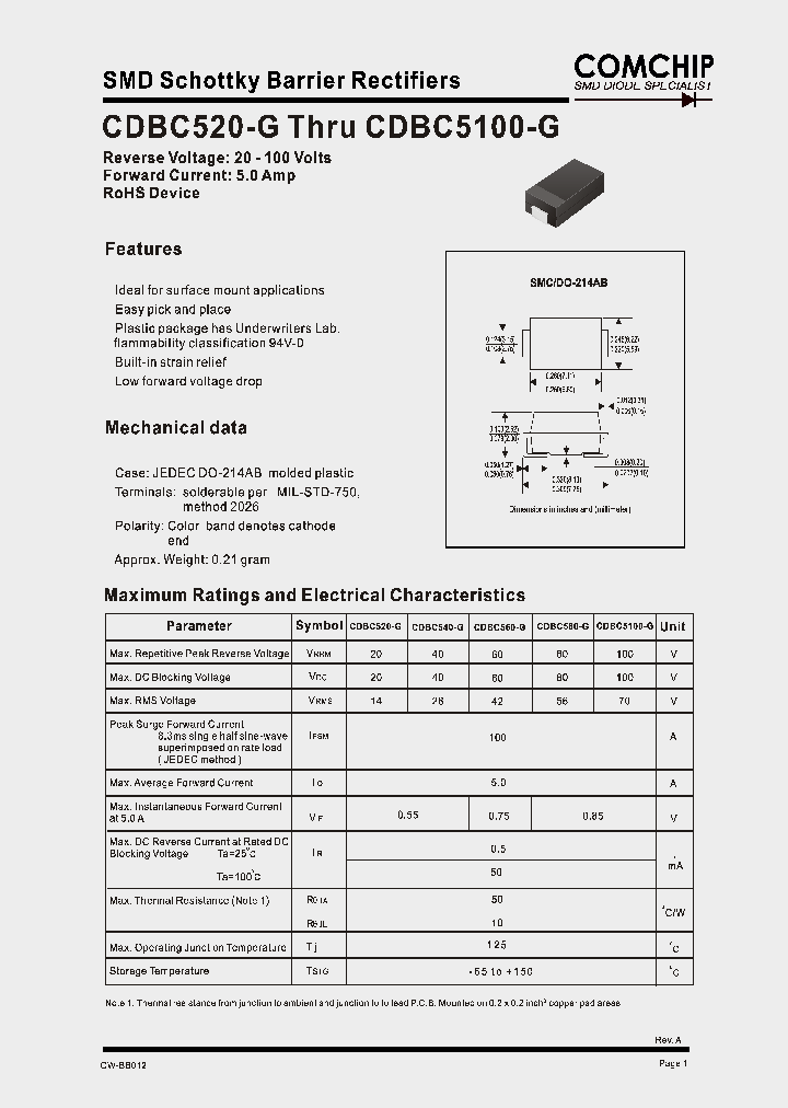 CDBC540-G_799818.PDF Datasheet