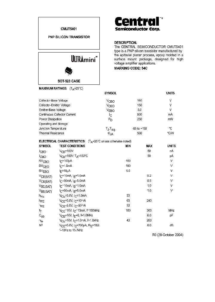 CMUT5401_636992.PDF Datasheet