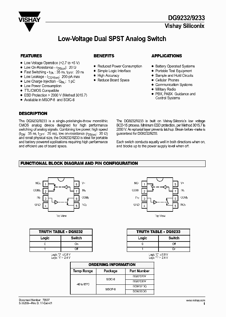 DG9233DY_431340.PDF Datasheet