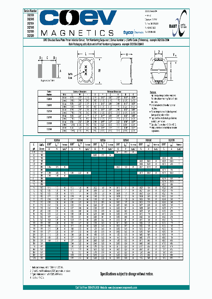 DQ1260_656725.PDF Datasheet