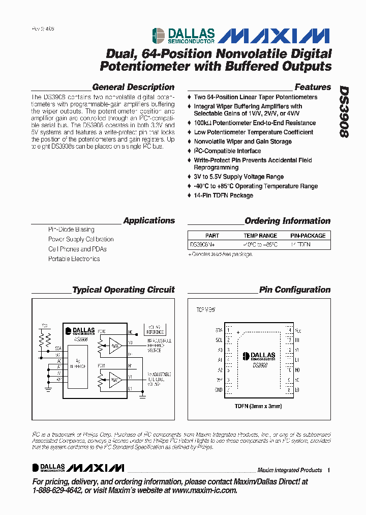 DS3908_636601.PDF Datasheet