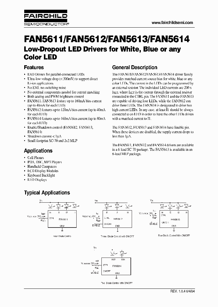 FAN5613_185829.PDF Datasheet