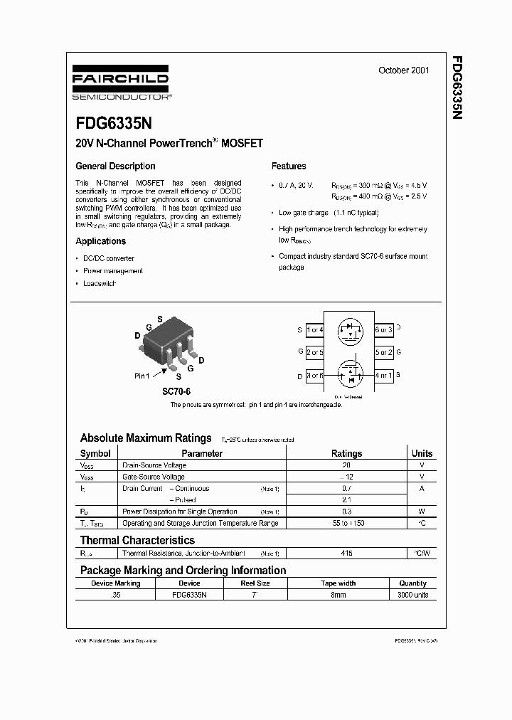 FDG6335N_595553.PDF Datasheet