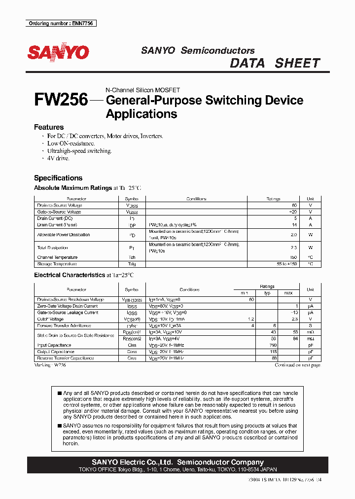 FW256_646699.PDF Datasheet