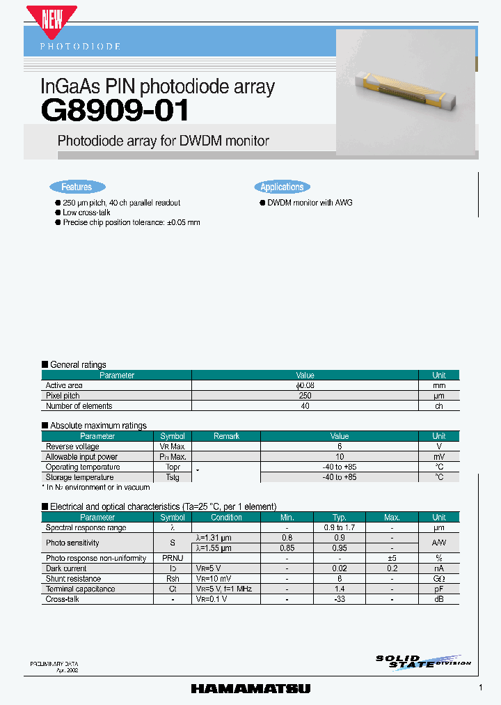 G8909-01_727018.PDF Datasheet