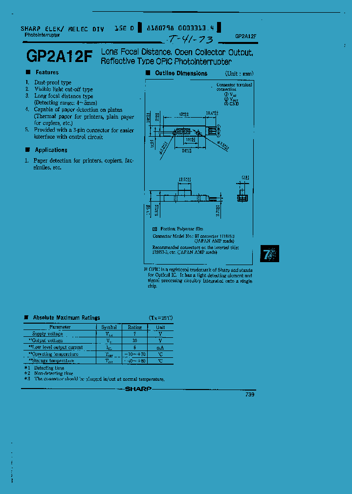 GP2A12F_646697.PDF Datasheet
