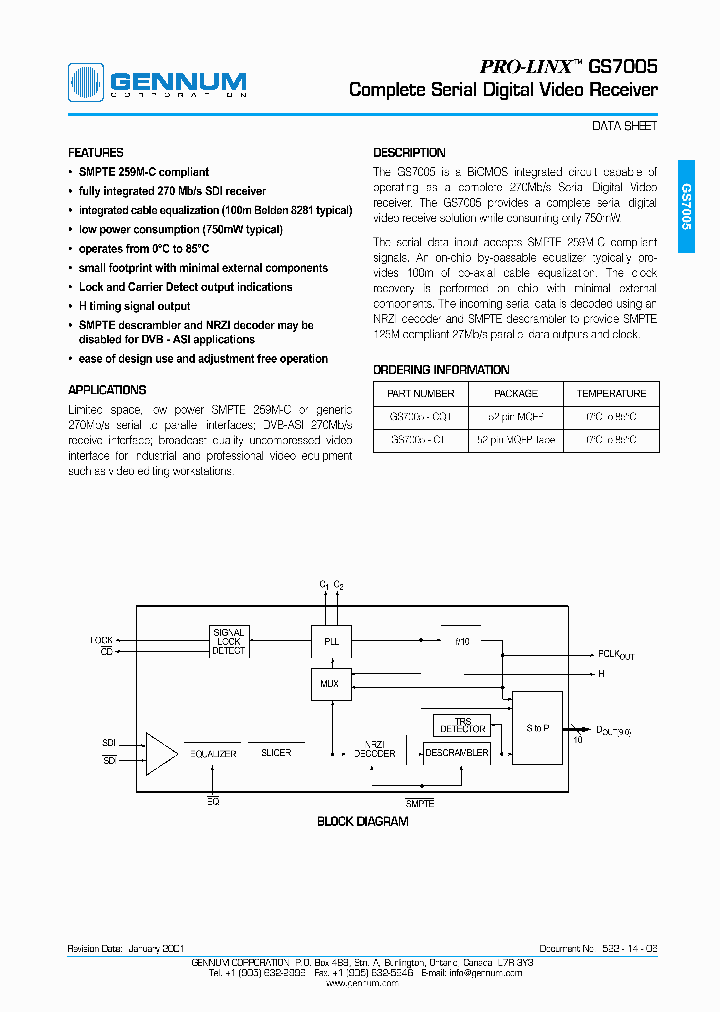 GS7005_753868.PDF Datasheet