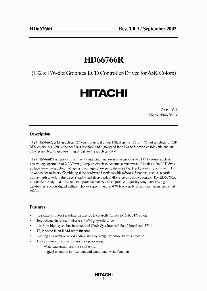 HCD667A66RBP_438789.PDF Datasheet