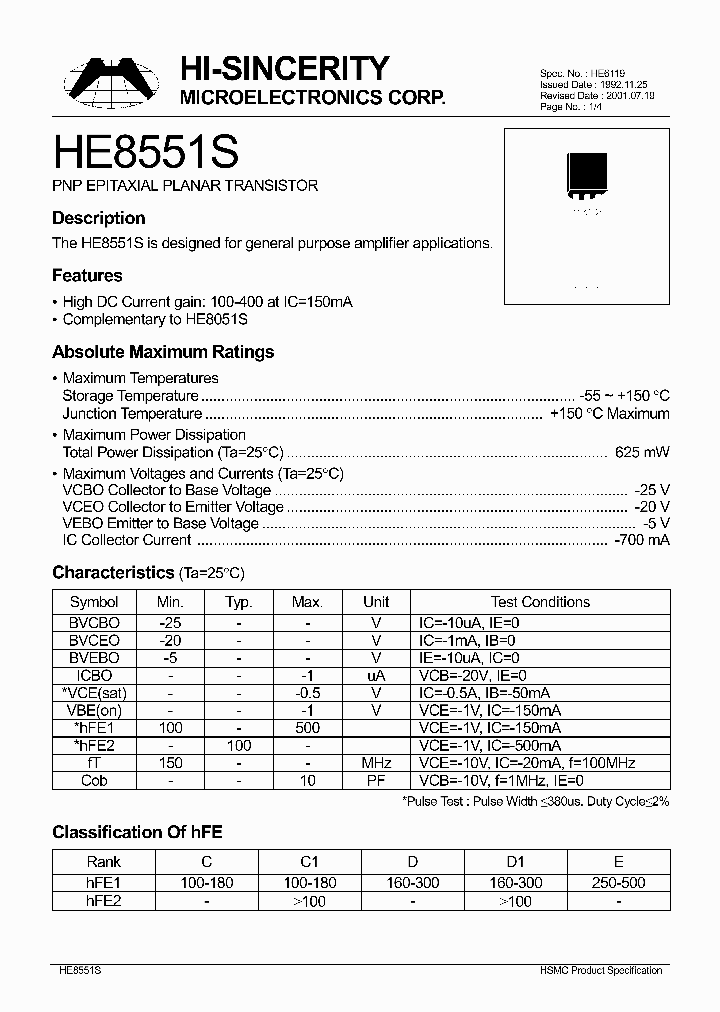 HE8551S_750459.PDF Datasheet