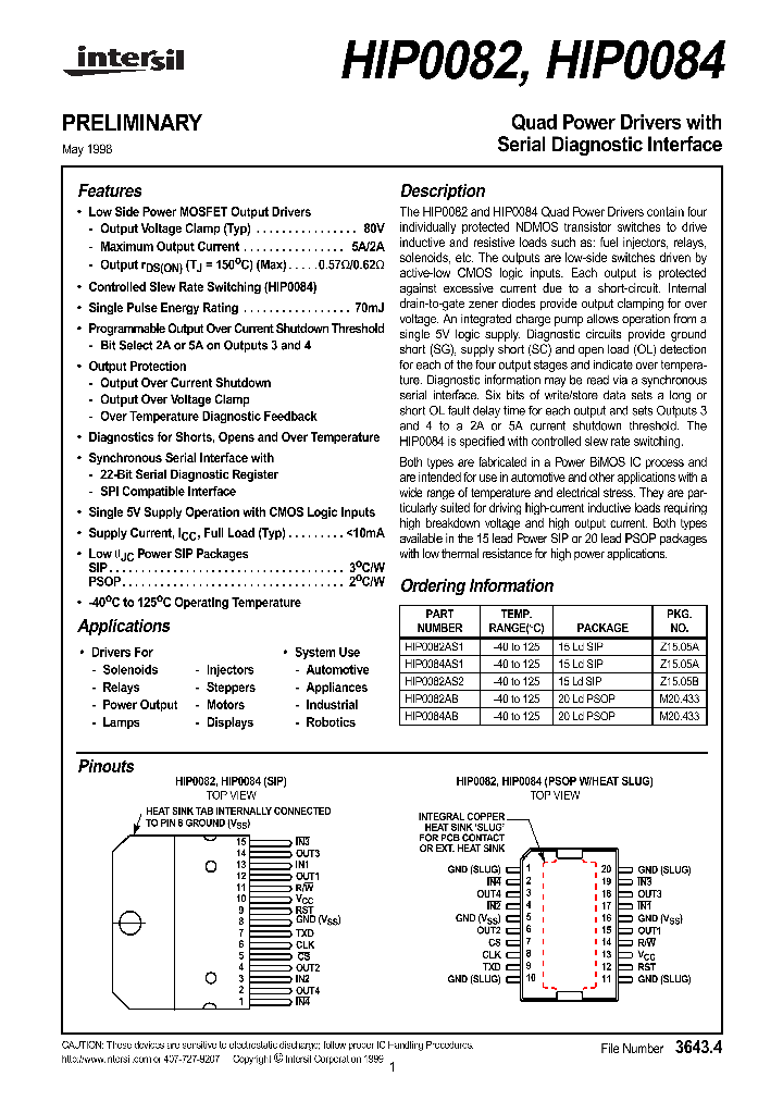 HIP0082_130027.PDF Datasheet