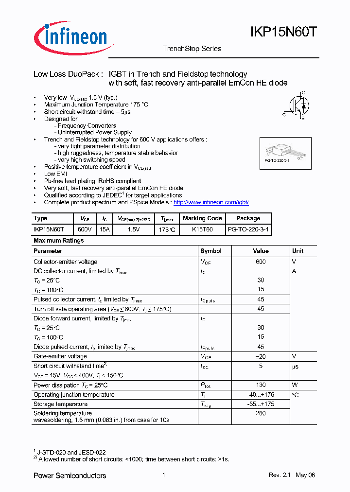 IKP15N60T_655529.PDF Datasheet