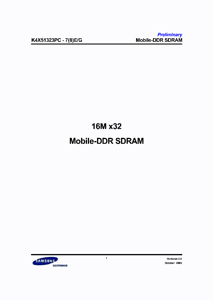 K4X51323PC-7E_559455.PDF Datasheet