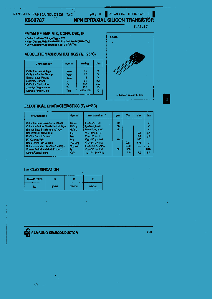 KSC2787_739969.PDF Datasheet