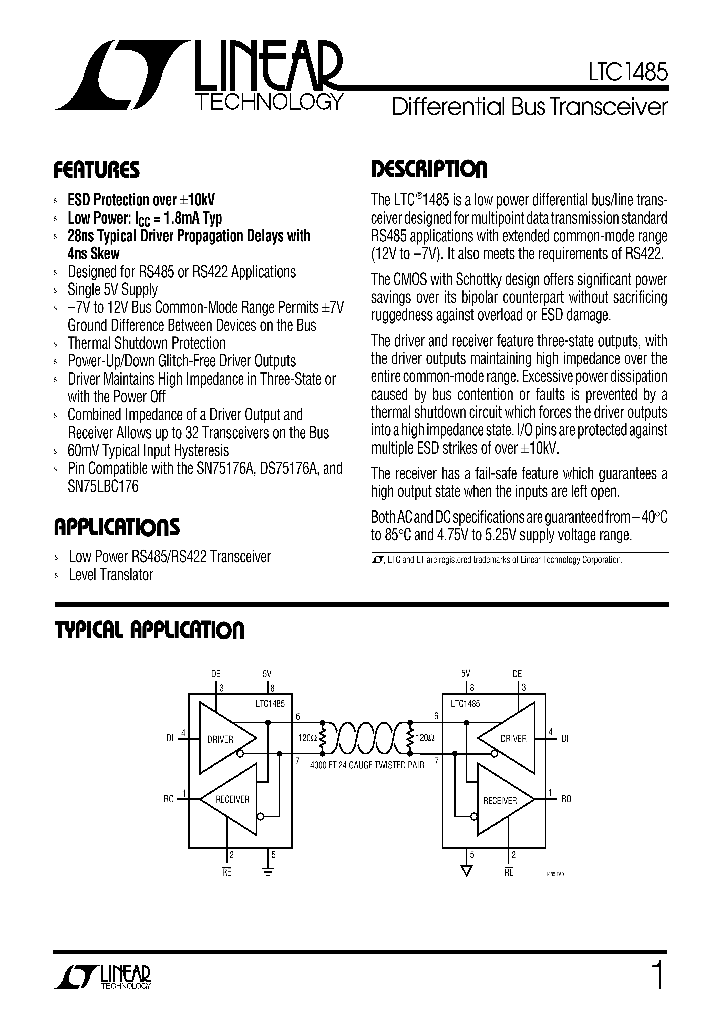 LTC1485_577494.PDF Datasheet