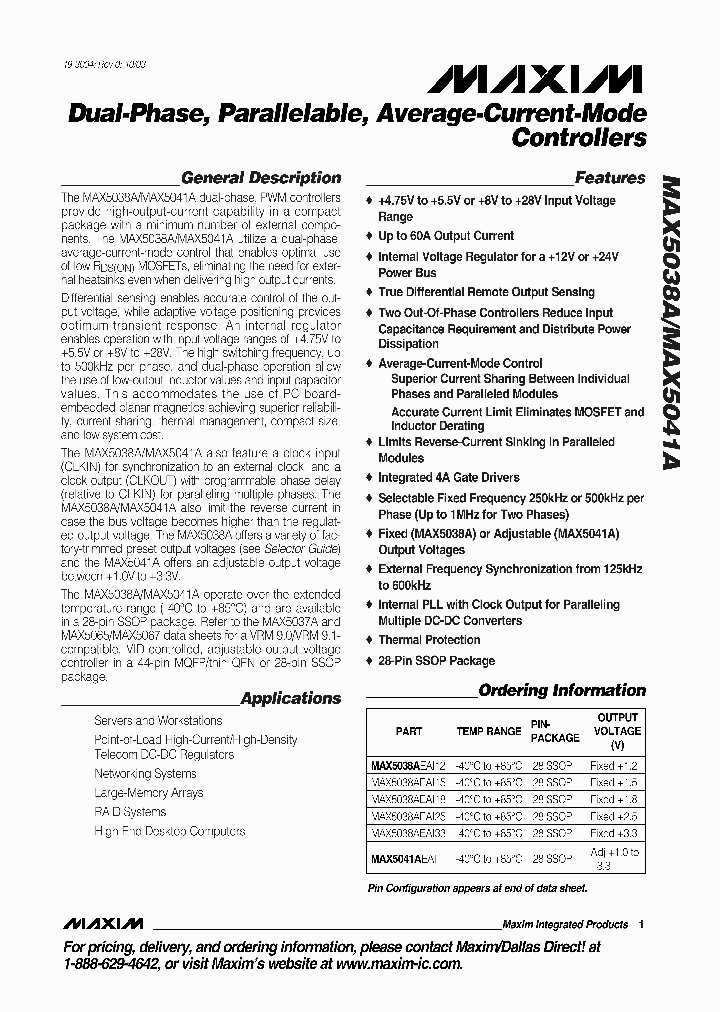 MAX5038A_3038.PDF Datasheet