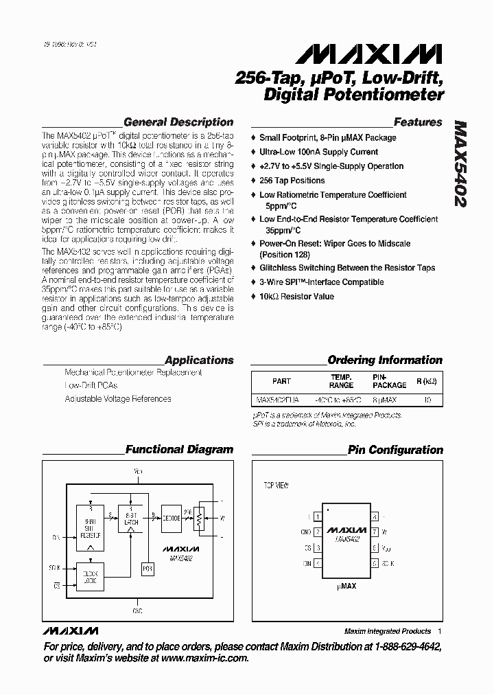MAX5402_197793.PDF Datasheet