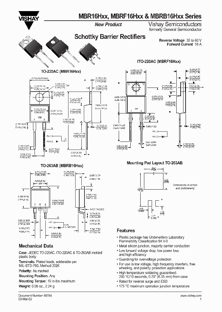 MBRF16H60_629982.PDF Datasheet