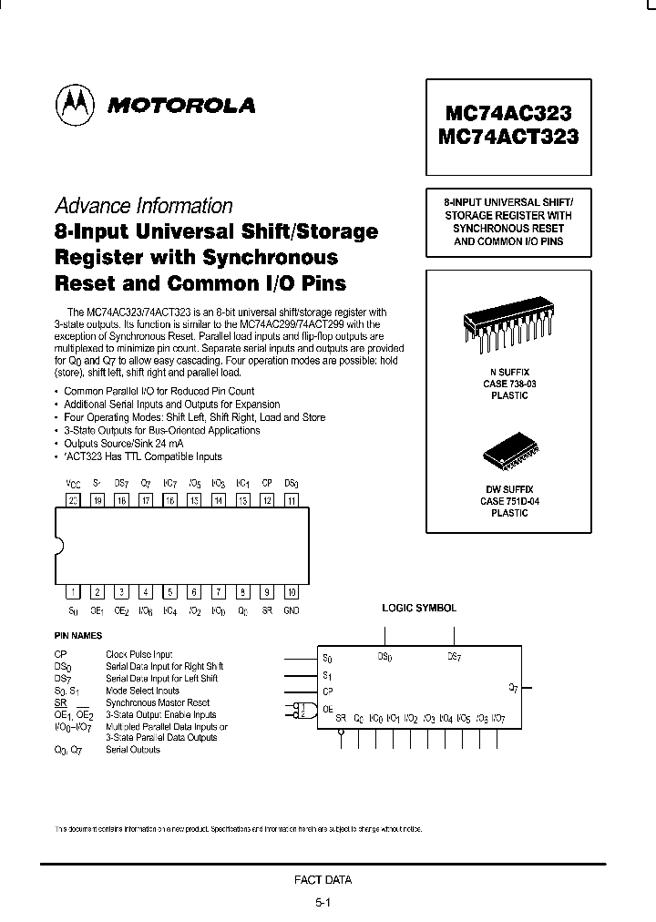 MC74AC323_84119.PDF Datasheet