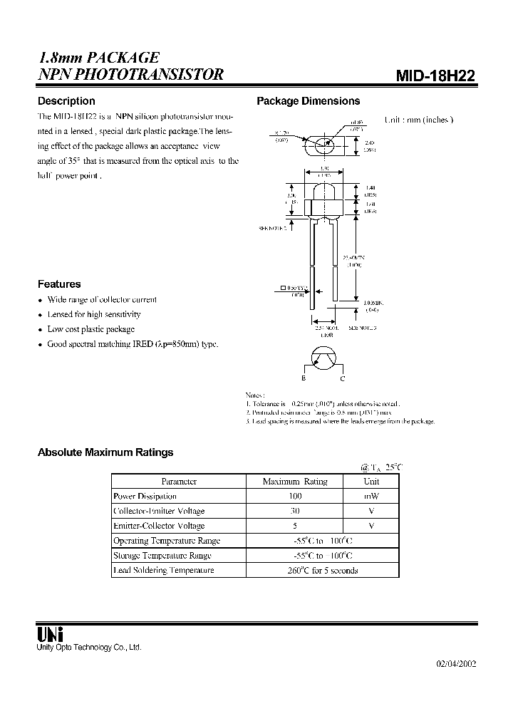 MID-18H22_608483.PDF Datasheet