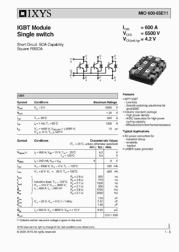 MIO600-65E11_593815.PDF Datasheet