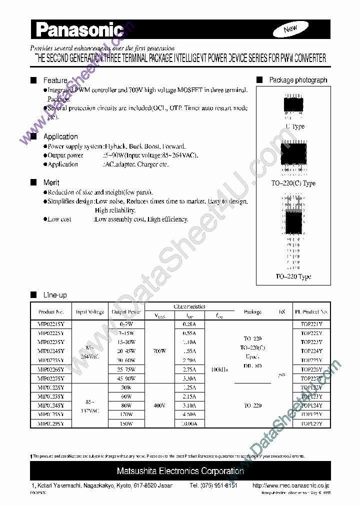 MIP0124SY_423586.PDF Datasheet