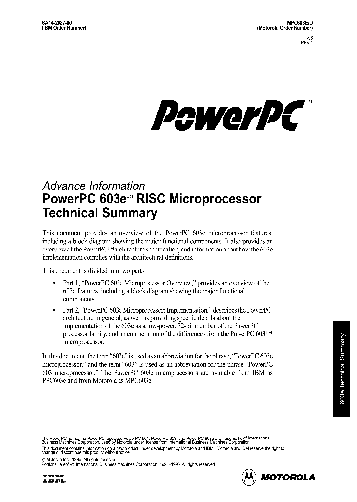 MPC603E_130067.PDF Datasheet