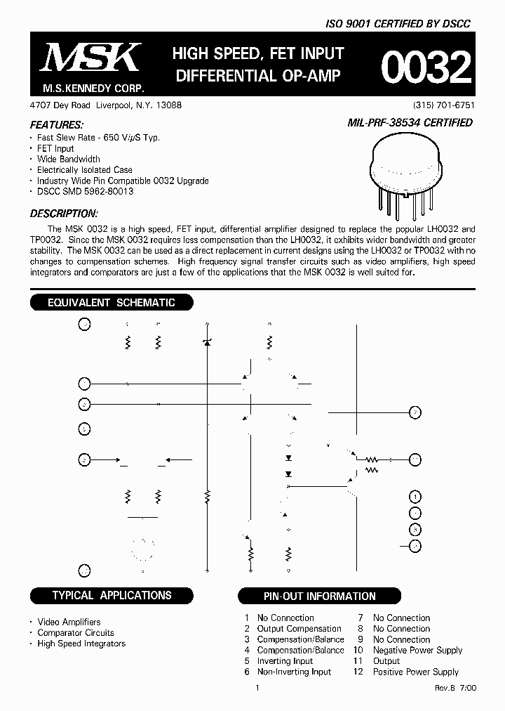 MSK0032B_759213.PDF Datasheet