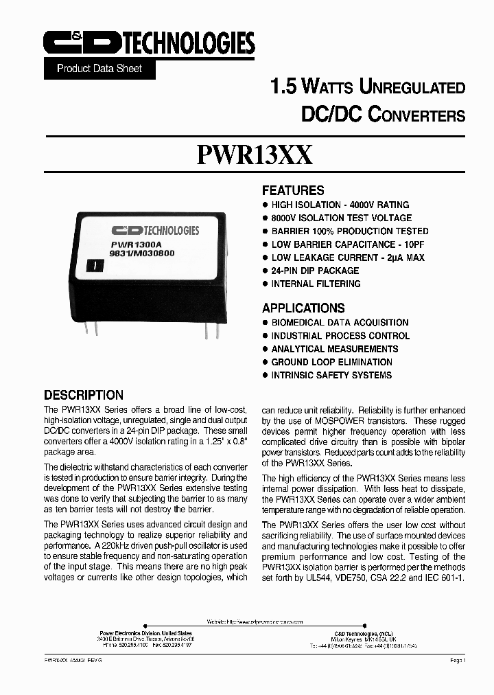 PWR1317_238311.PDF Datasheet