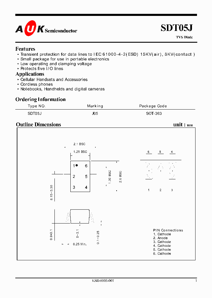 SDT05J_638796.PDF Datasheet