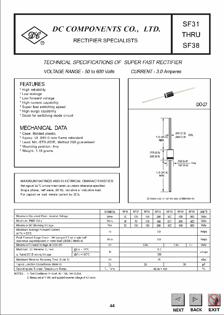 SF38_443690.PDF Datasheet