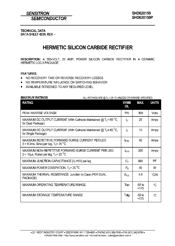 SHD620150_637010.PDF Datasheet