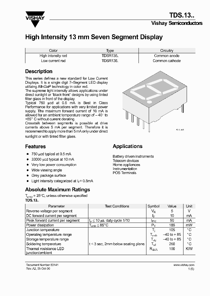 TDSR135_628315.PDF Datasheet