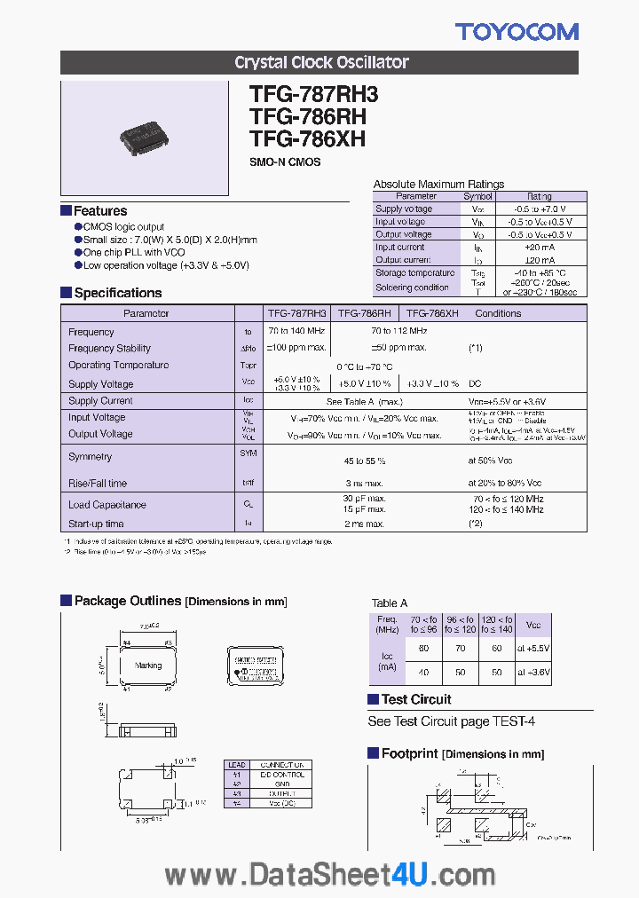 TFG-786XH_699204.PDF Datasheet