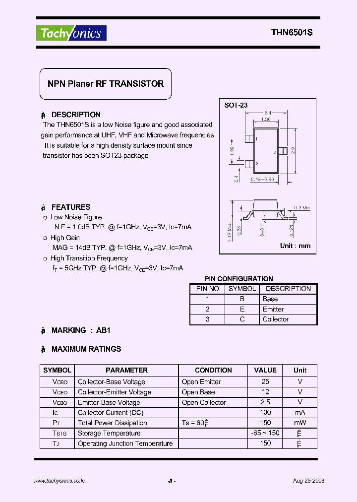 THN6501S_656980.PDF Datasheet