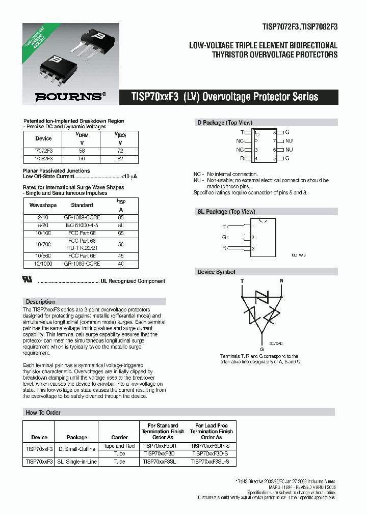 TISP7072F3DR_602029.PDF Datasheet