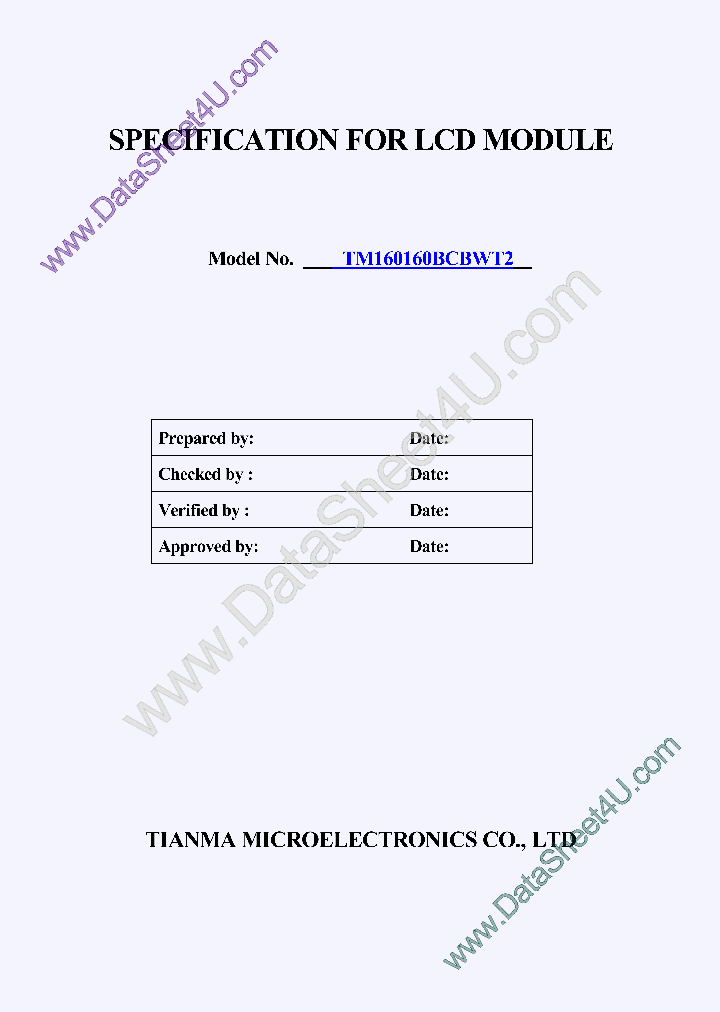 TM160160BCBWT2_779717.PDF Datasheet