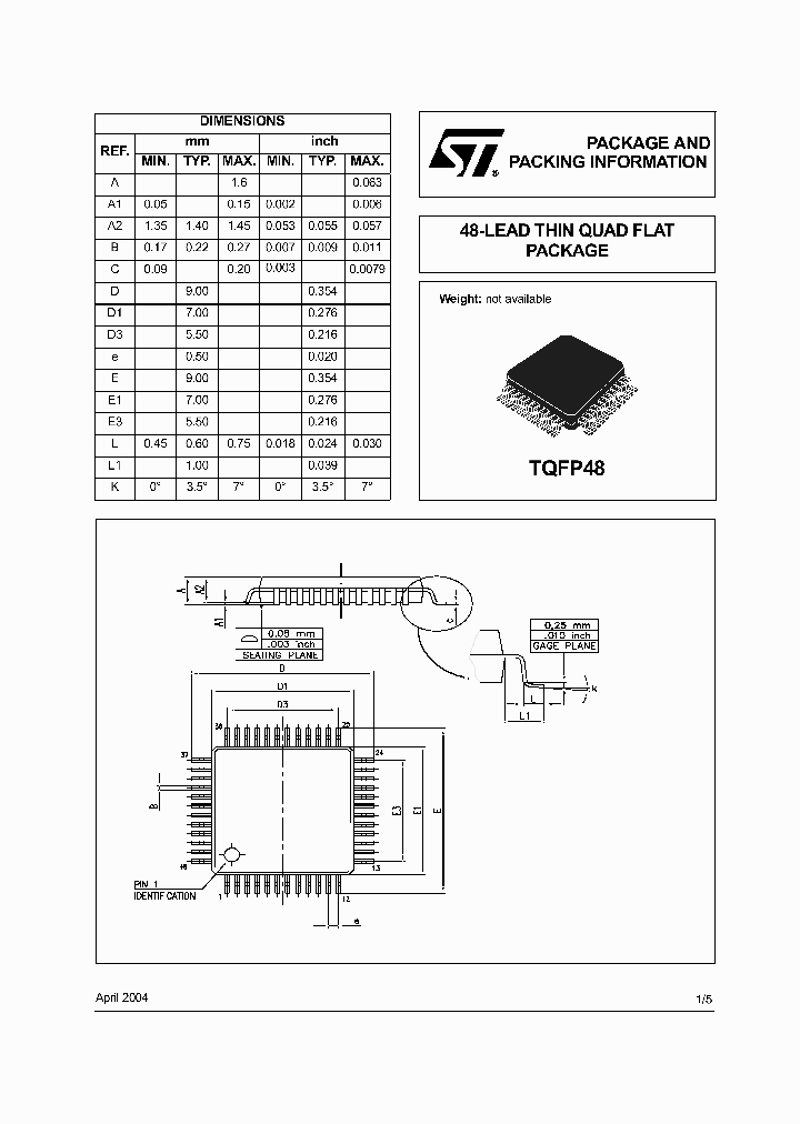 TQFP48_669662.PDF Datasheet