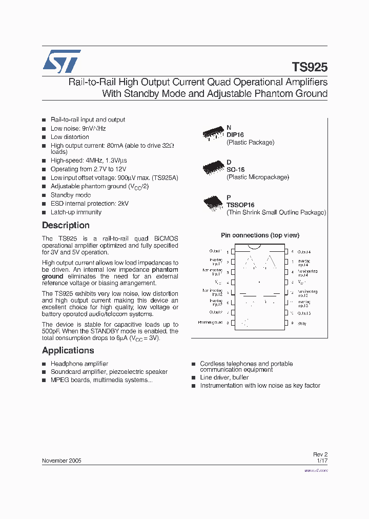 TS925IDT_730535.PDF Datasheet