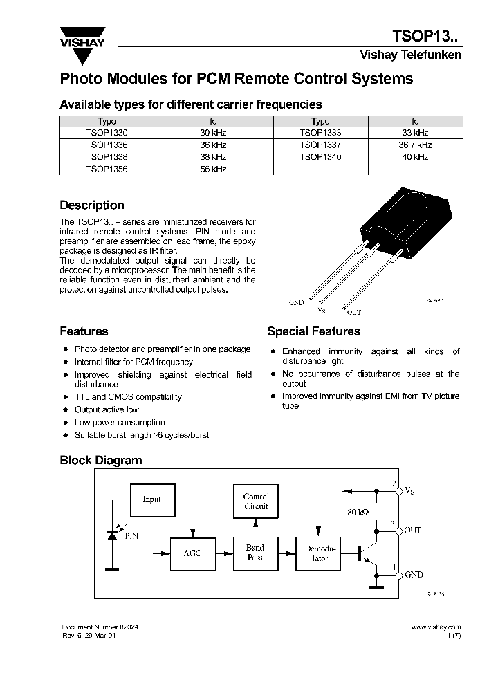 TSOP1340_745159.PDF Datasheet