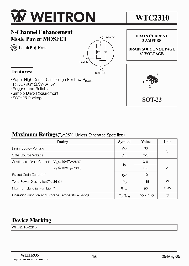 WTC2310_658334.PDF Datasheet