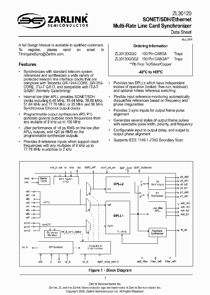ZL30119GGG2_735257.PDF Datasheet