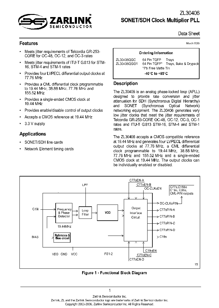ZL30406QGG1_565089.PDF Datasheet