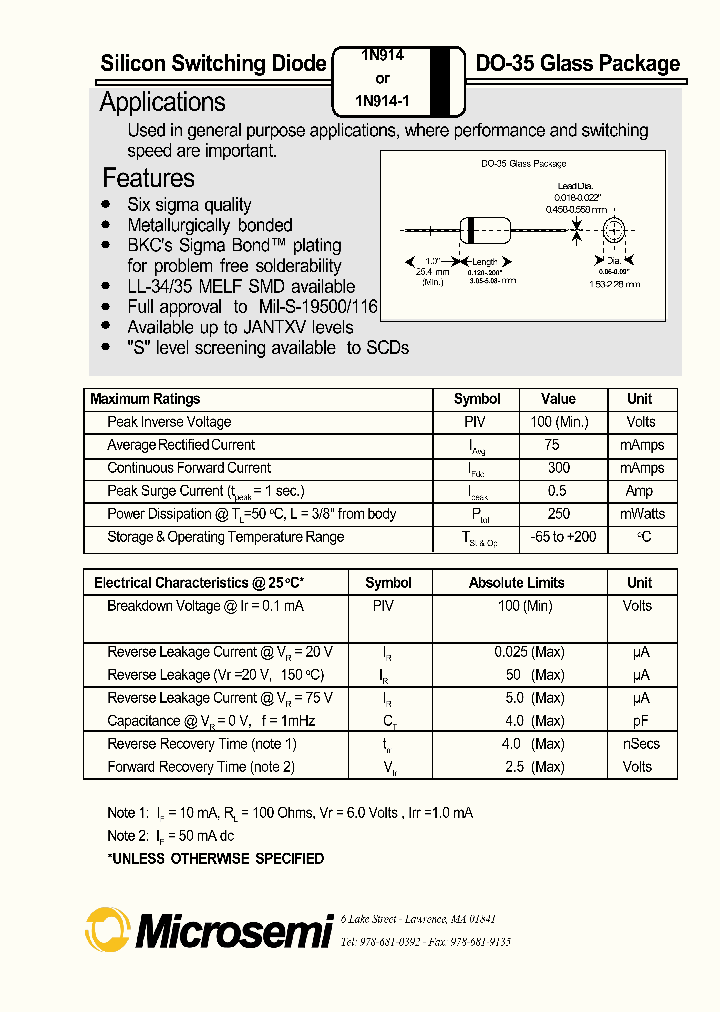 1N914_1015952.PDF Datasheet