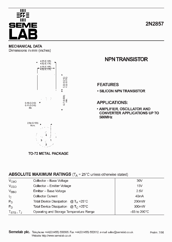 2N2857_1011413.PDF Datasheet