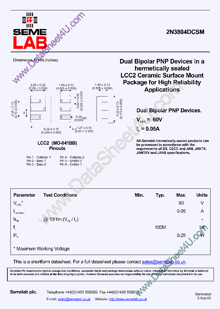 2N3804DCSM_946969.PDF Datasheet