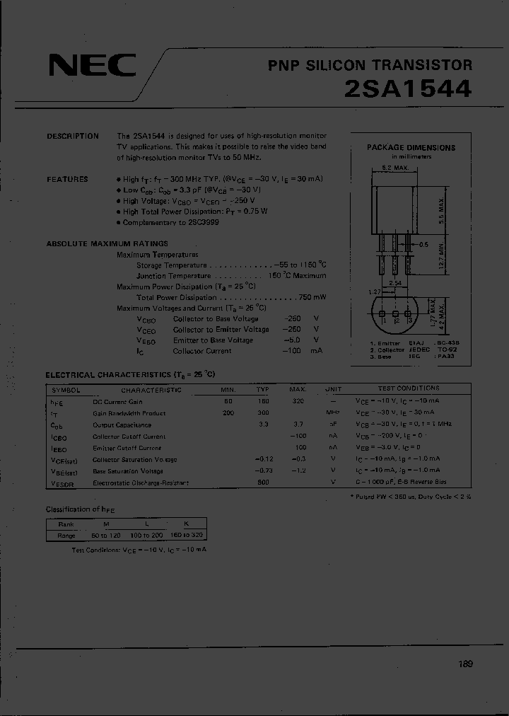 2SA1544-TJM_948739.PDF Datasheet